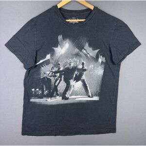 Vintage Y2K U2 Band Tee 360 Degrees Tour Concert Promo Rare Black XL Shirt Art